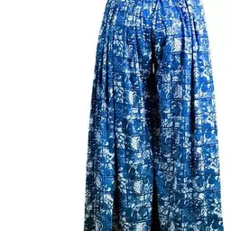 mmtextiles Pack of 2 Women Relaxed Black, Blue Lycra Blend Trousers image 2