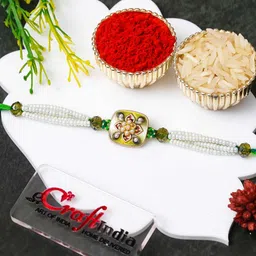 ecraftindia Rakhi Interlude Assorted Rakhi Set-picture-17