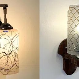 sadhna fancy lighting Swing Arm Wall Light Wall Lamp With Bulb image 1