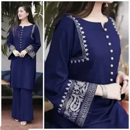 nishukurtipoint Tunic Palazzos Co-ords Set-picture-10