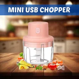 guggu Chopper (Electric Rechargeable Chopper) for Kitchen Vegetable Garlic Onion W162 Electric Vegetable & Fruit Chopper-picture-15