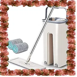 vortex empire Smart clean Flat Mop bucket set Mop Set-picture-40