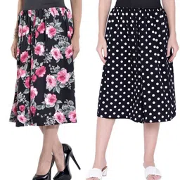 manat diva Women Multicolor Capri image 1