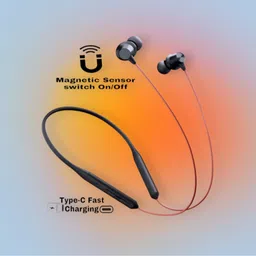 58 Hours Playtime Bluetooth Wireless Neckband Headphones Earphone_CM Bluetooth & Wired Headset-image-75