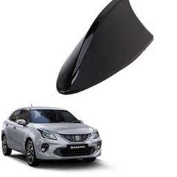 spreadx Shark Fin Roof Antenna Aerial ABS AM/FM Radio Signal for Baleno - Black Whip Vehicle Antenna-picture-14
