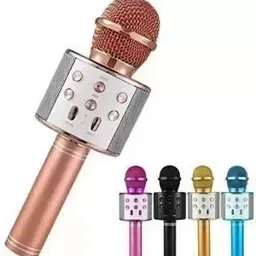 bashaam A1006 WS858 Pro Handheld Microphone &Speaker Color may Very (Pack of 1) Microphone image 4