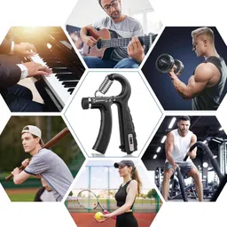 pheonix Adjustable Hand Grip With Smart Counter 5 kg to 60 kg (Pack of 2) Hand Grip/Fitness Grip image 3