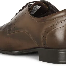 bata Men Formal Laceup shoes - Brown ( UK- 7 ) Party Wear For Men image 3