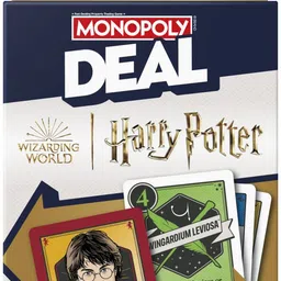 monopoly Deal: HARRY POTTER Card Game | Family Games for Kids and Adults | Ages 8 and Up image 2