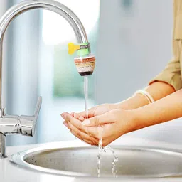 criyale 6 Layer Filtration Activated Carbon Water for Kitchen and Bathroom Faucet Spindle image 4