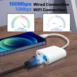 WiredCom USB C to RJ45 Ethernet Adapter Lan Adapter image 2