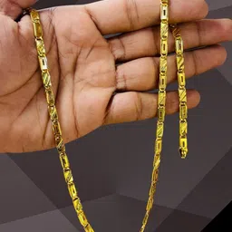 rkb sales 1gm gold plated High Quality Indian Polished chain men Gold-plated Plated Alloy Chain-picture-14