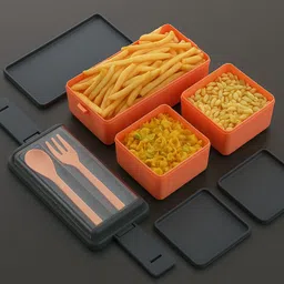 xiyara Lunch Box 1 Containers Lunch Box image 2