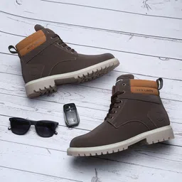 new limits HUNK High Ankle Riding & Hiking Boots For Men-picture-11