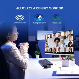 Acer 68.58 cm (27 inch) WQHD LED Backlit IPS Panel with HDR10, 2X1W Inbuilt Speakers, Flicker , Blue Light Shield, Ultra Thin Monitor (SA272U) image 4