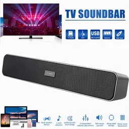 SACRO FFF_888F_E91 WIRELESS BLUETOOTH DESKTOP PC LOUDER SPEAKER WIH AUX,SD CARD SLOT 48 W Bluetooth Soundbar-picture-31