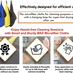max Microfiber Vehicle Washing Cloth image 4