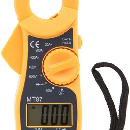balrama MT87 3 ½ Digits Portable LCD Mini Digital Clamp Meter Multimeter Electric AC DC Current Voltage Tester Voltmeter Ammeter Ohmmeter Ampere Ohm Diode Continuity Tester Transistor Meter Diagnostic Tool with Data Hold Digital Voltage Tester-picture-20