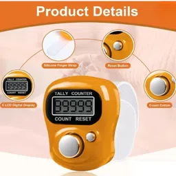 qinpin Digital Jaap Tally Counter for Spiritual Practice, Meditation & Yoga Digital Tally Counter image 4