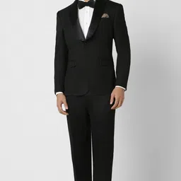 van heusen Men Single Breasted - 2 button Solid Suit-picture-19