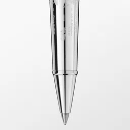 montblanc White Solitaire Classique Roller Ball Pen image 3