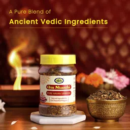 om shanthi Pure Havan Samagri, 125 g, From House of Cycle image 5