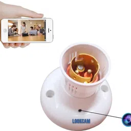 lookcam Bulb Holder WiFi 4K HD Audio Video Recorder Security Camera 24 Hour Security Camera-picture-22