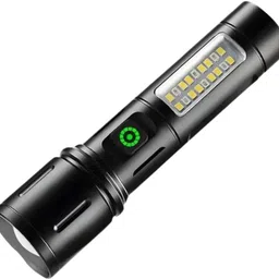 finaro Metal Led Light Long Range 1000 Meter|1 Km High Power Zoomable & Type-C Torch-picture-45