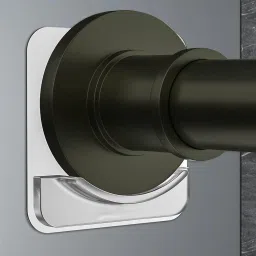 sunvibe No Drill Self Adhesive Curtain Rod Holders (2 Pcs) image 1