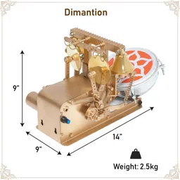 kishan industries JALAR AARTI MACHINE Nut & Bolts Dholak image 3