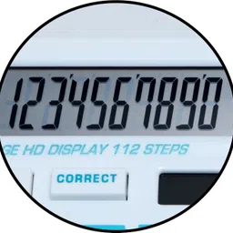 uraheinrich Orbit OT-512 WTC Blue Electronics Basic Calculator image 3