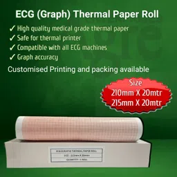agre enterprises ECG 210mm*20MTRS RULE 210MM*20MTRS 75 gsm Graph Paper image 3