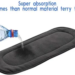 texla Print Reusable Cloth Button Diaper Reuse Nappy With Insert/Sokar Pad (0-3Y)T6Tex image 2