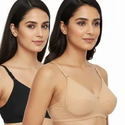 zainabel Pack of 2 Women Everyday Non Padded Bra-picture-15