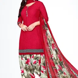 merira Unstitched Crepe Salwar Suit Material Printed-picture-16
