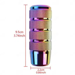 accessoreez Universal alloy multi color glossy Gear knob suitable for all manual car Gear Shift Collar image 2