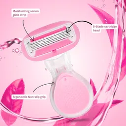 caredone Mini Bikini Razor for Sensitive Areas – Small Body Hair Trimmer for Women Cd64, Women image 4