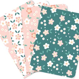 raptech notebook Unique Stationery items, Easy to Carry, Plain Cute (Daisy Flower) A5 Diary UnRuled 240 Pages-picture-20