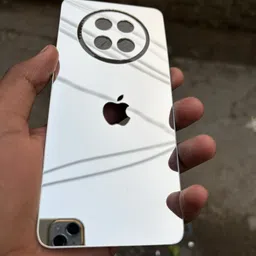 TWUAOP REALME 13 PLUS 5G MIRROR BACK PANNEL ACRYLIC SHEET APPLE Mobile Skin-picture-17