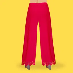 kiran impex Pack of 3 Women Straight Fit Multicolor Lycra Blend Trousers image 4
