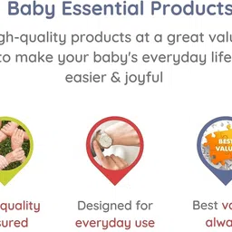 feelitson Baby Cotton Hosiery Double Layer Langot Reusable (Multicolour, 0-6 Months) 6Pcs image 5