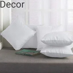 decor Microfibre Cushion Pack of 5 Solid LUXURY FIBRE CUSHION SET PACK OF 5 16*16 (40CM*40CM)-picture-20