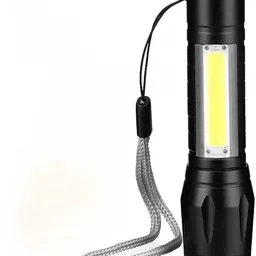ravivariya Mini rechargeable LED flashlight 3 hrs Torch Emergency Light-picture-24