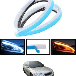 monolive Universal Waterproof Yellow/White Fancy Design Audi Strip Light For Car-61 Car Fancy Lights-picture-43