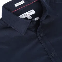 u.s. polo assn. Men Regular Fit Solid Casual Shirt image 2