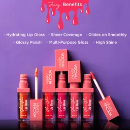 hilary rhoda Glass Glow Lip Gloss | Sheer Coverage & High Shine | Juicy & Plump Lips Gloss image 2