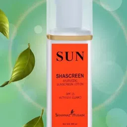 Shahnaz Husain Shascreen Ayurvedic Sunscreen Lotion With UV Guard SPF-25 -200Ml image 2
