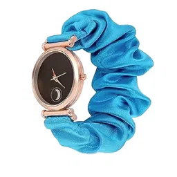 WATCHSTAR Women Dial & Textured Straps Digital Watch new design scrunchies pack of 8 image 3