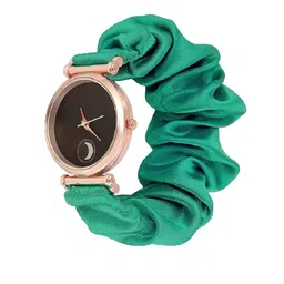 WATCHSTAR Women Dial & Textured Straps Digital Watch new design scrunchies pack of 8 image 2