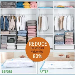 5Pack Vacuum Compression Storage Bags With Pump,Space Saver Sealer Bag NI772 Travel Storage Vacuum Bags-image-15